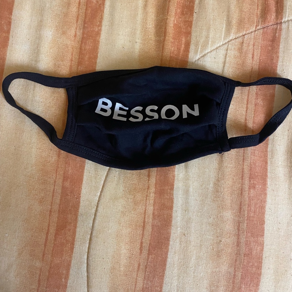 A Corbyn “BESSON” white and black face mask